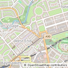 Map of Edinburgh