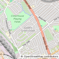 Map of London, Hertfordshire