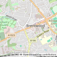 Map of Brentwood