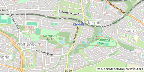 Map of Glasgow