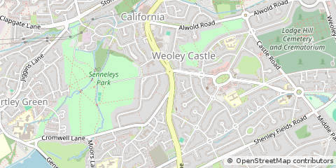 Map of Birmingham
