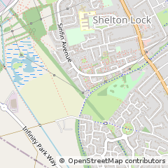 Map of Derby, Derbyshire