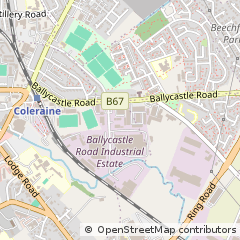 Map of Coleraine