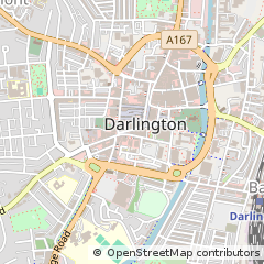 Map of Darlington