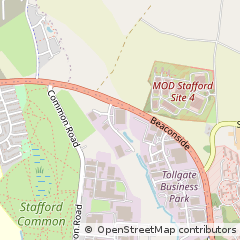 Map of Stafford