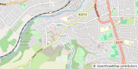 Map of Maidstone