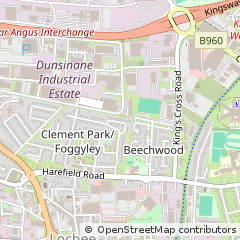 Map of Dundee