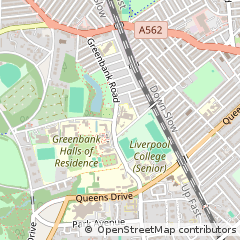 Map of Liverpool, Merseyside