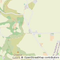 Map of Huddersfield, West Yorkshire