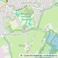 Map of Lymington, Hampshire
