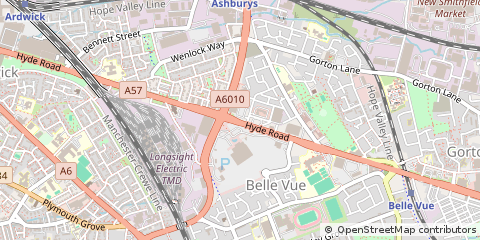 Map of Manchester