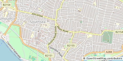Map of Southsea