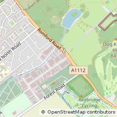 Map of Ilford