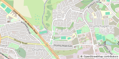 Map of Glasgow