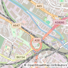 Map of Leeds