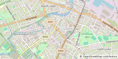 Map of Edinburgh