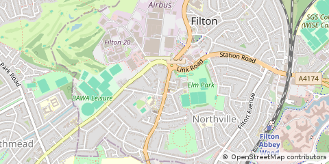 Map of Bristol