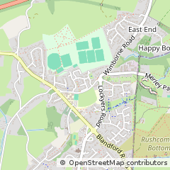 Map of Wimborne