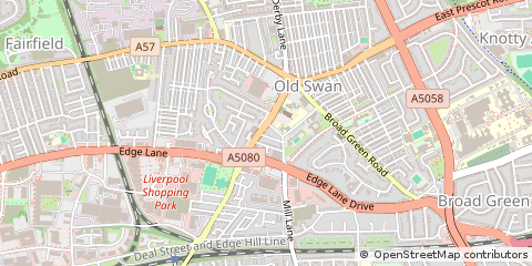 Map of Liverpool
