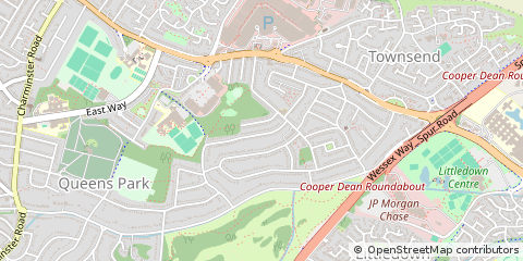 Map of Bournemouth