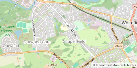 Map of Manchester