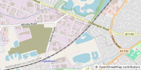 Map of Lincoln