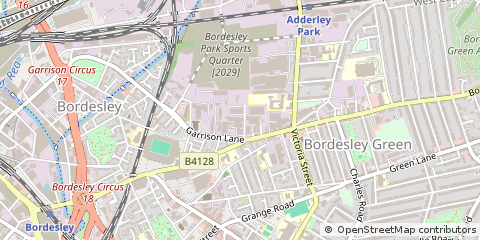 Map of Birmingham