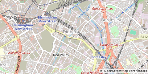 Map of Birmingham