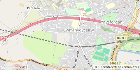 Map of Swansea