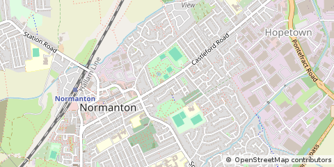 Map of Normanton