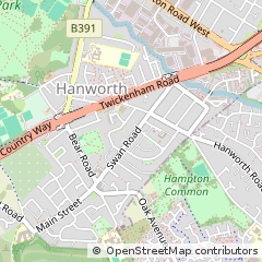 Map of Hanworth
