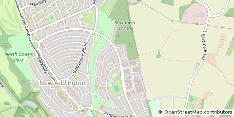 Map of Croydon