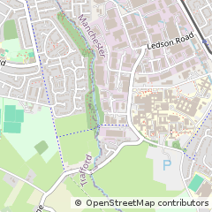 Map of Manchester
