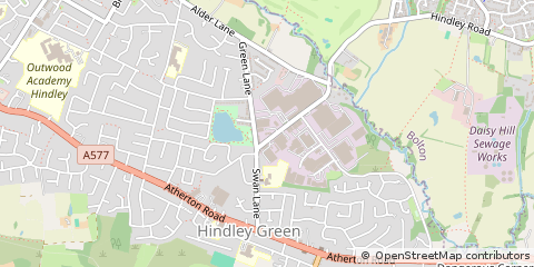 Map of Wigan