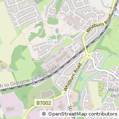 Map of West Lothian