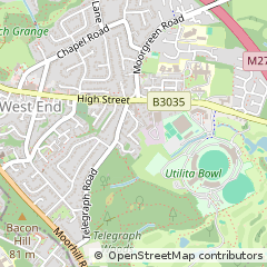 Map of Southampton