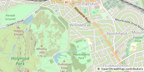 Map of Edinburgh