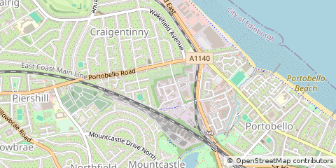 Map of Edinburgh