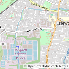 Map of Isleworth, Middlesex