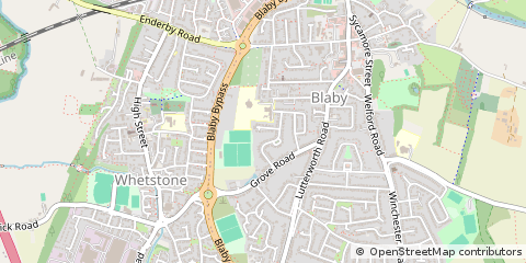 Map of Leicester