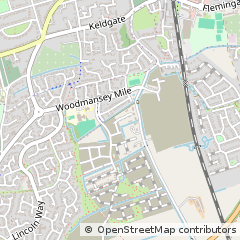 Map of Beverley, East Yorkshire