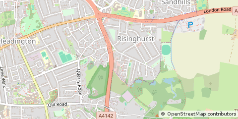 Map of Oxford