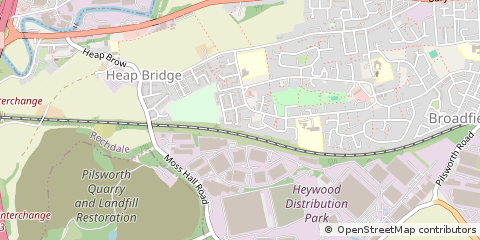 Map of Heywood