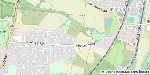 Map of Rotherham