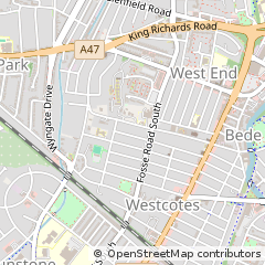 Map of Leicester