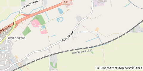 Map of Norwich, Norfolk