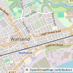Map of Tyne & Wear