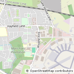 Map of Doncaster
