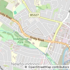 Map of Leicester
