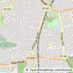Map of Chingford, London